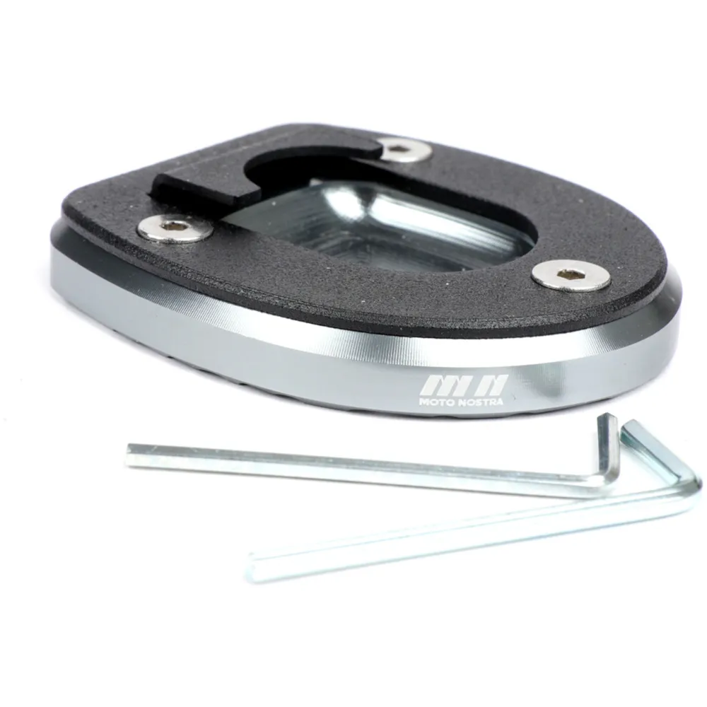 Side stand foot enlarger -MOTO NOSTRA, grey- Vespa GT, GT L,_2