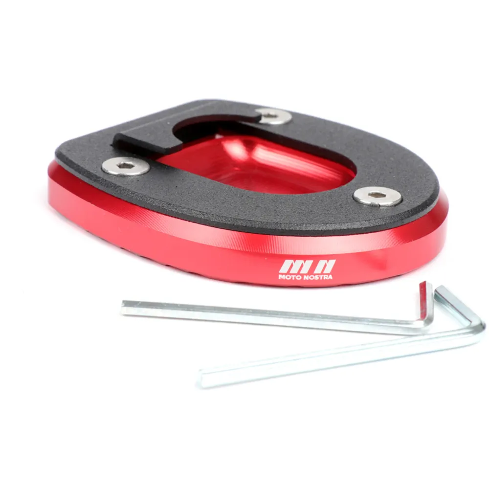 Side stand foot enlarger -MOTO NOSTRA, red- Vespa GT, GT L, _3