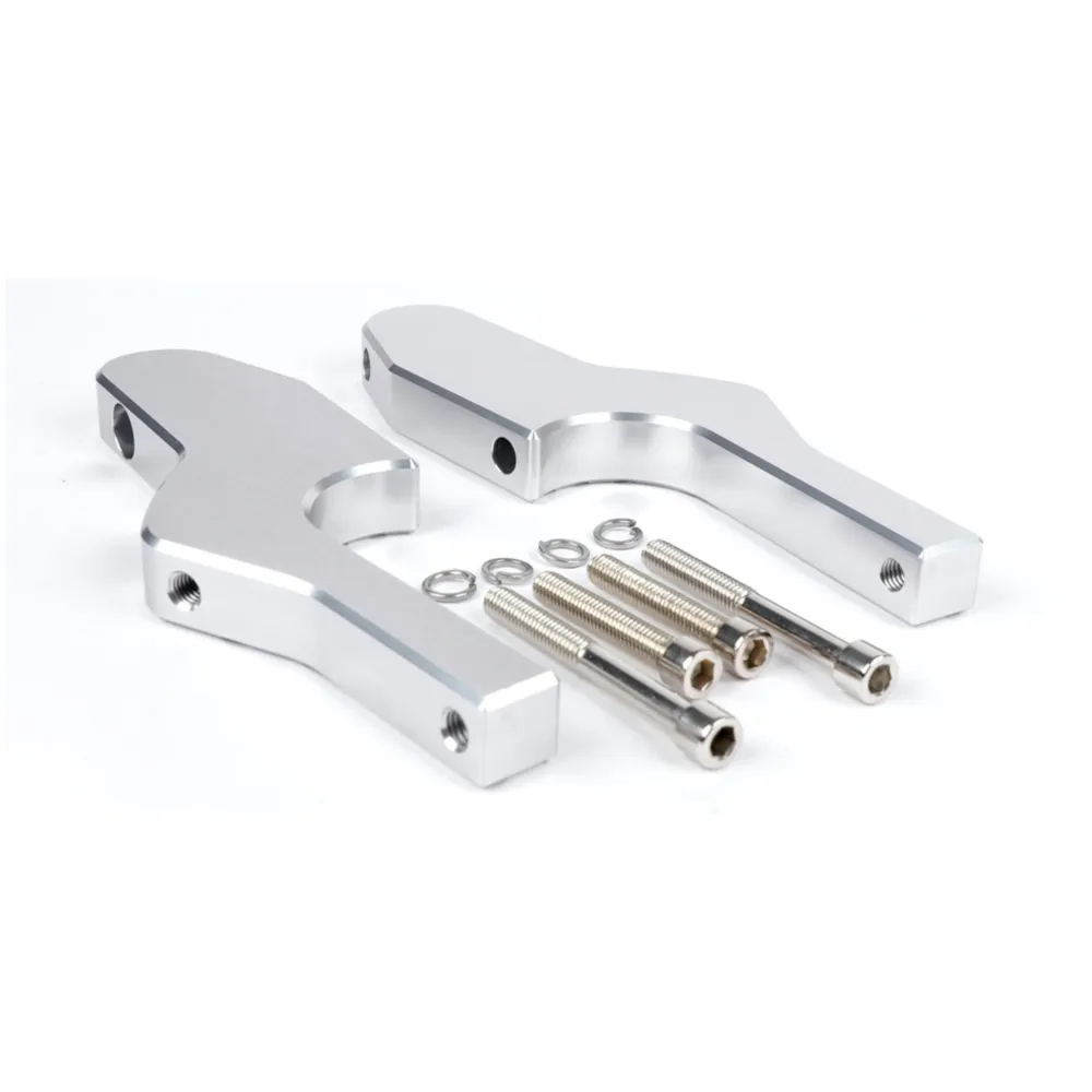 Pair of foot peg adapters for pillion rider -MOTO NOSTRA, CN_2