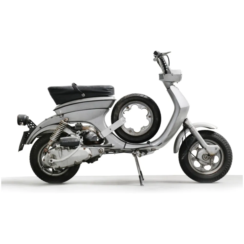 Spare wheel carrier -BGM PRO- Lambretta Lui, Luna, Vega, Com_3