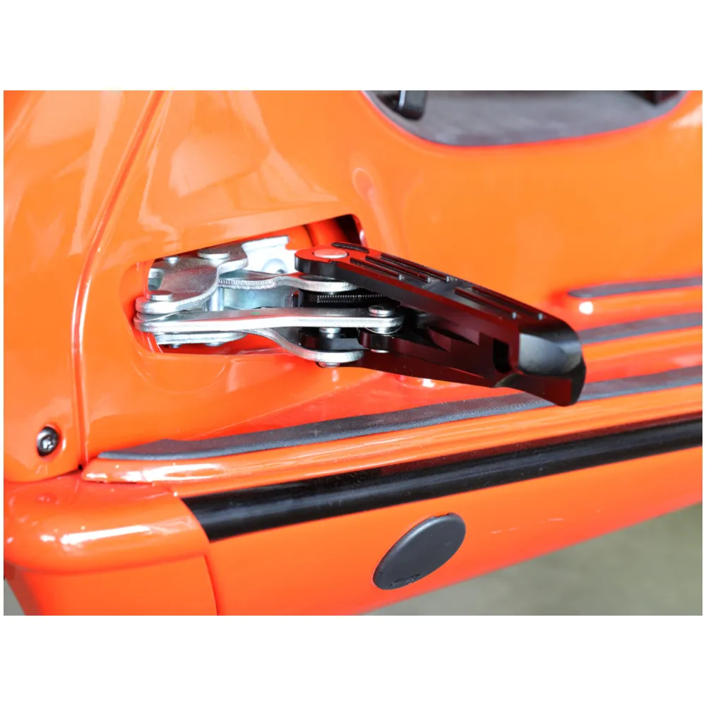 Pair of foot pegs -MOTO NOSTRA, CNC, black shiny- Vespa GT, _3