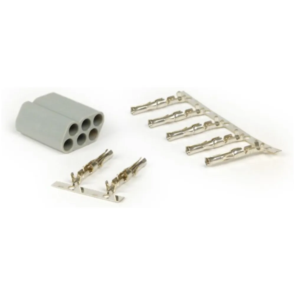 Plug for wiring harness -BGM PRO, 6 contact plugs- Vespa, Pi_2