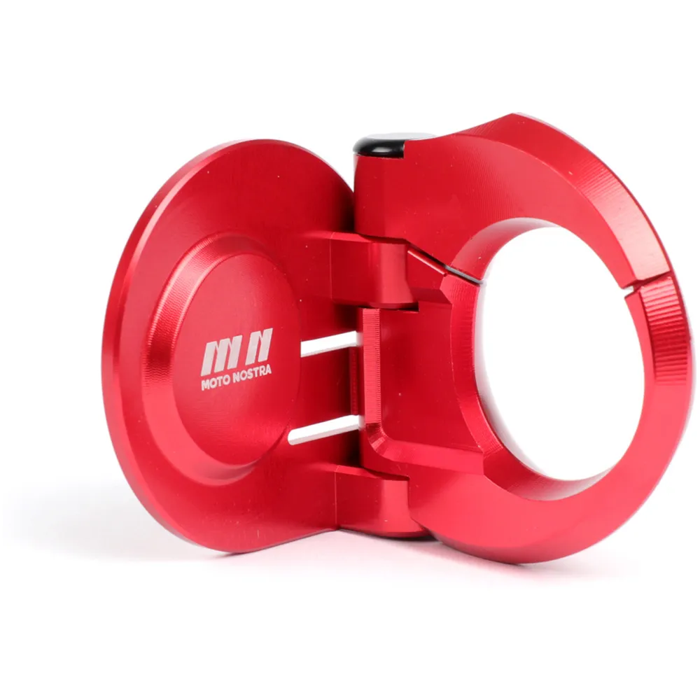 Luggage hook -MOTO NOSTRA, CNC, red- Vespa GT, GTS, GTV, GTL_3