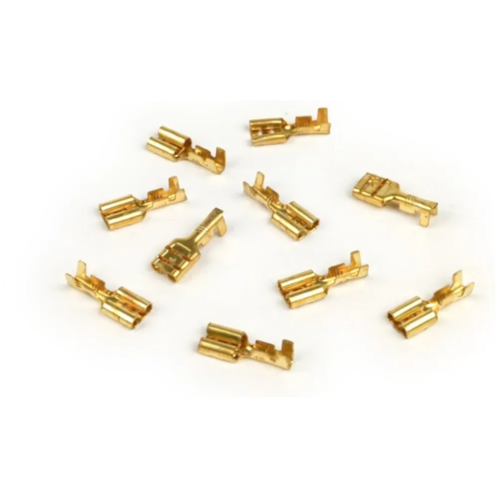 Crimp terminal -female spade connector 6.3mm Ø=1.0-1.5mm²- D_2