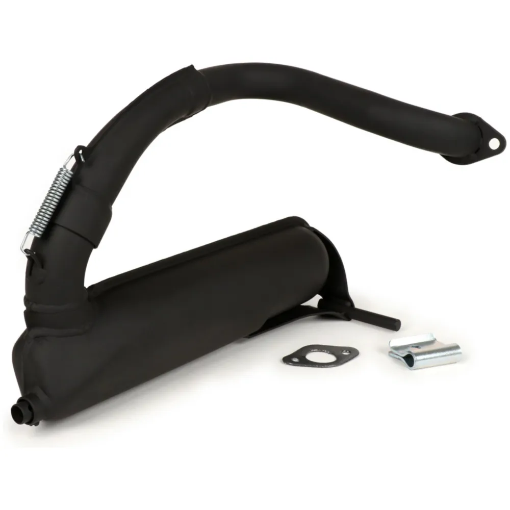 Exhaust-BGM PRO banana TOURING- Vespa PV125, ET3 125 - black_2