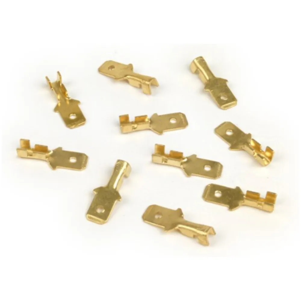 Crimp terminal -male spade connector 6.3mm Ø=1.0-1.5mm²- DIN_1