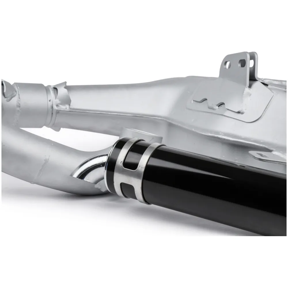 Auspuff BGM PRO Big Box Sport silber für Lambretta Serie 1-3_1