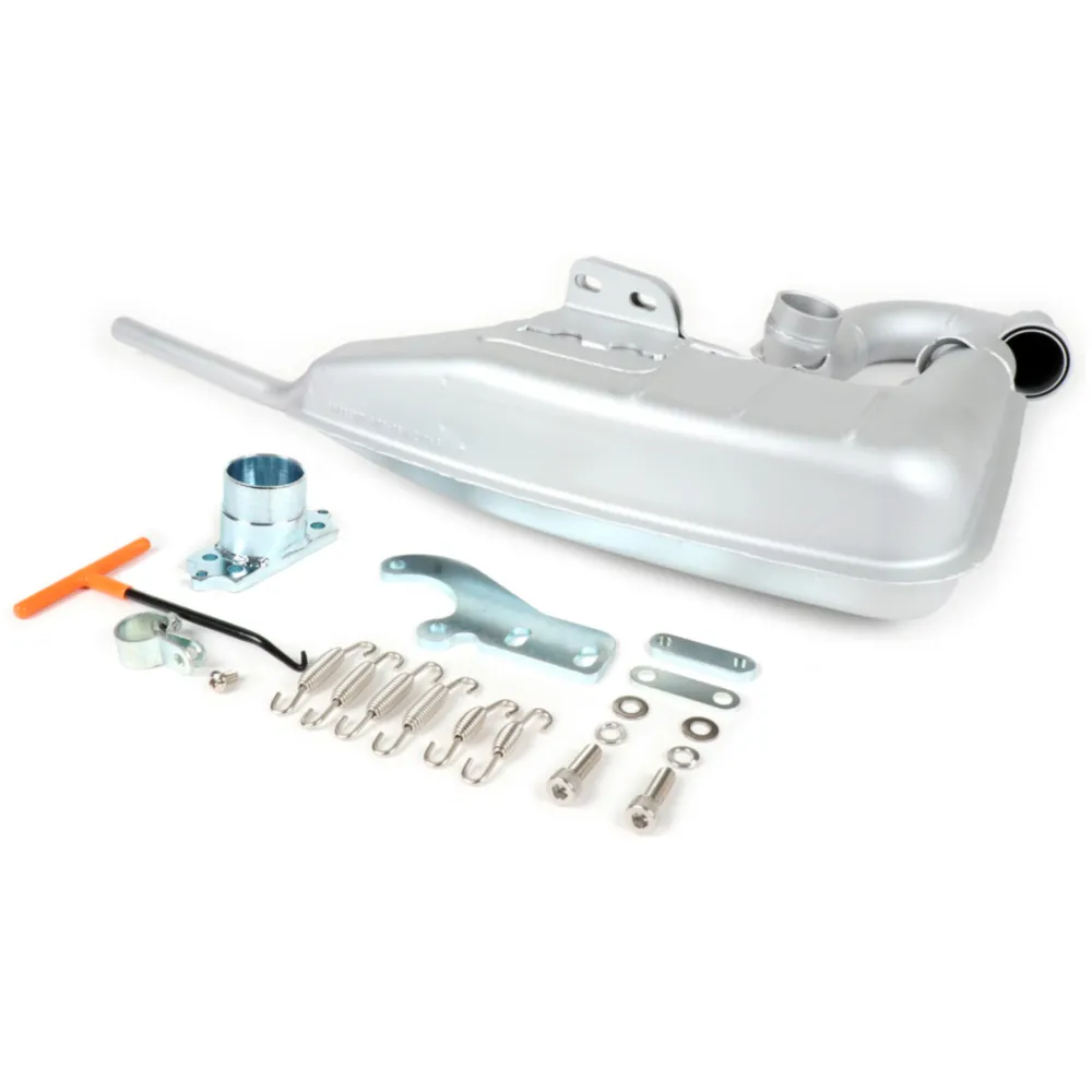 Auspuff BGM PRO Clubman V4.0 silber für Lambretta Serie 1-3 _2