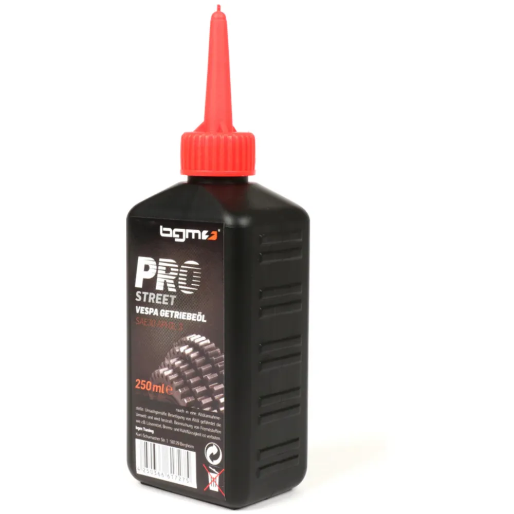 Gearbox oil -BGM PRO STREET- Vespa SAE30 API GL 3- 250ml 520_3