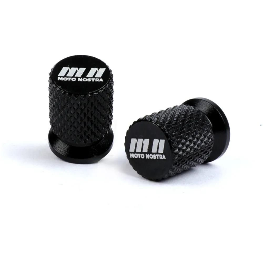 Ventilkappen Moto Nostra CNC, schwarz glänzend- 52144_1
