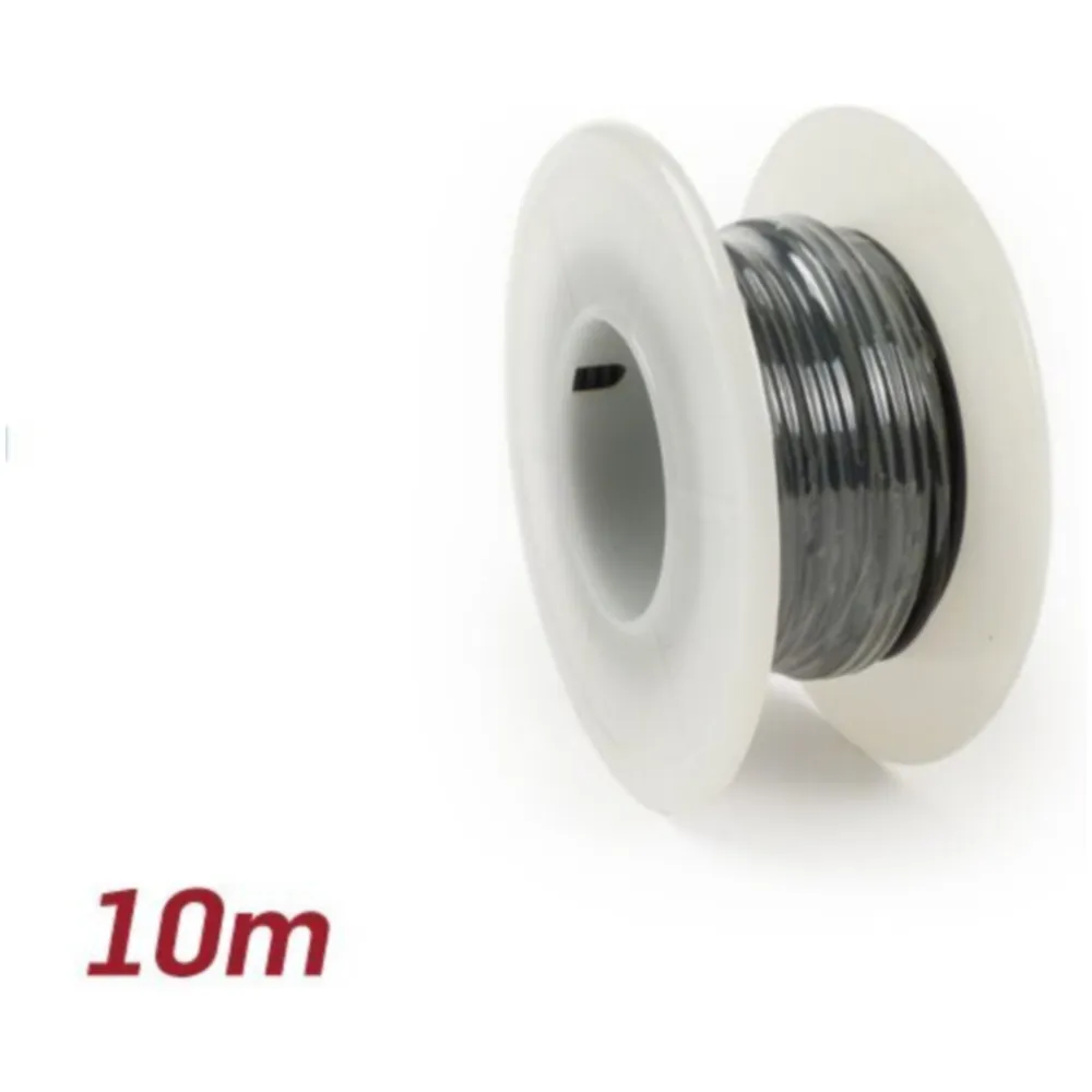 Electric wire -UNIVERSAL 0.85mm²- 10m - black 52182_2