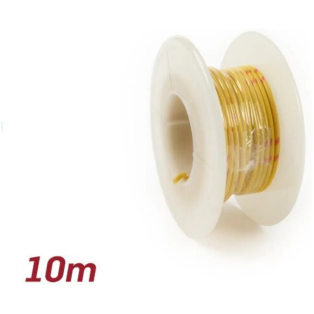 Electric wire -UNIVERSAL 0.85mm²- 10m - yellow 52218_2