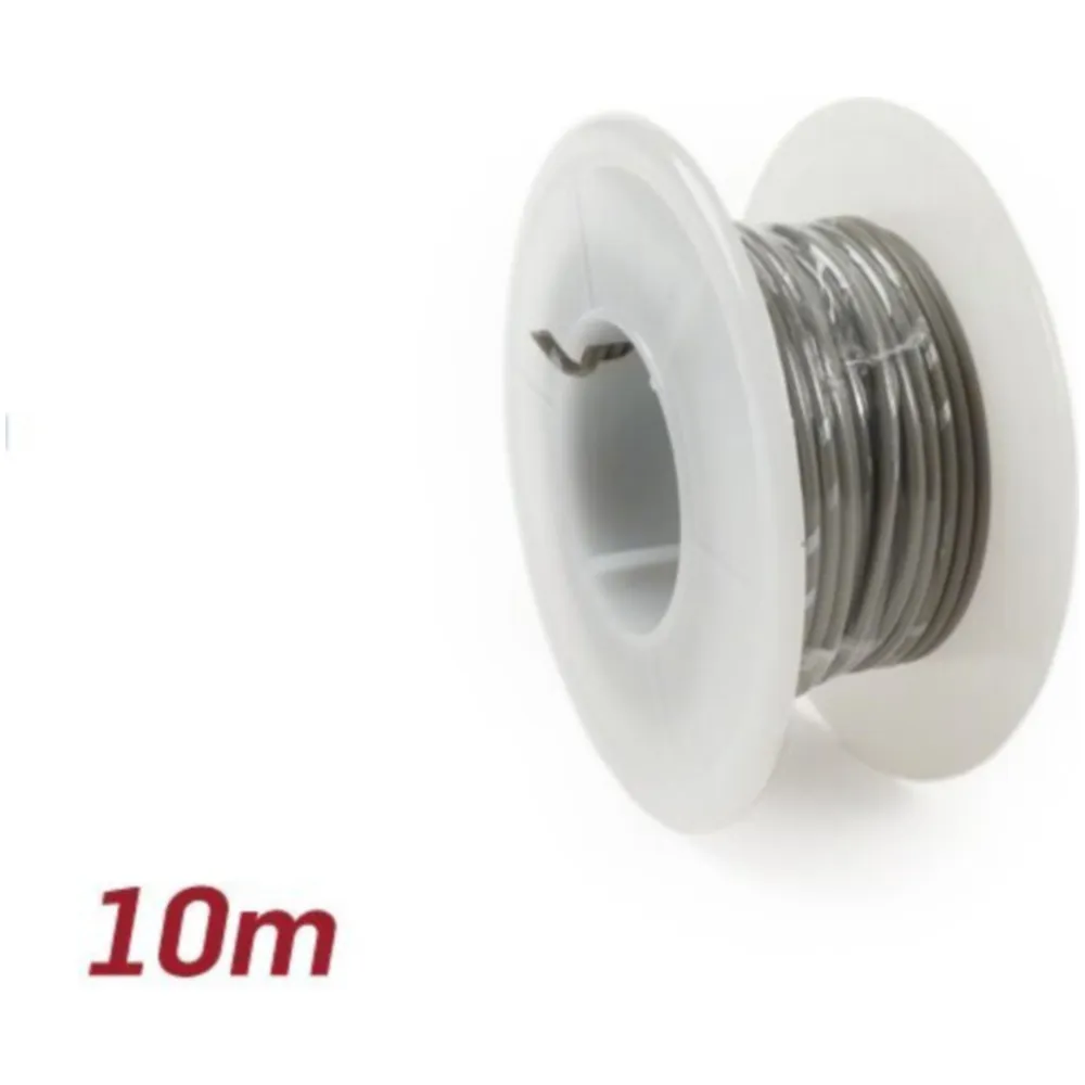 Electric wire -UNIVERSAL 0.85mm²- 10m - grey 52219_1