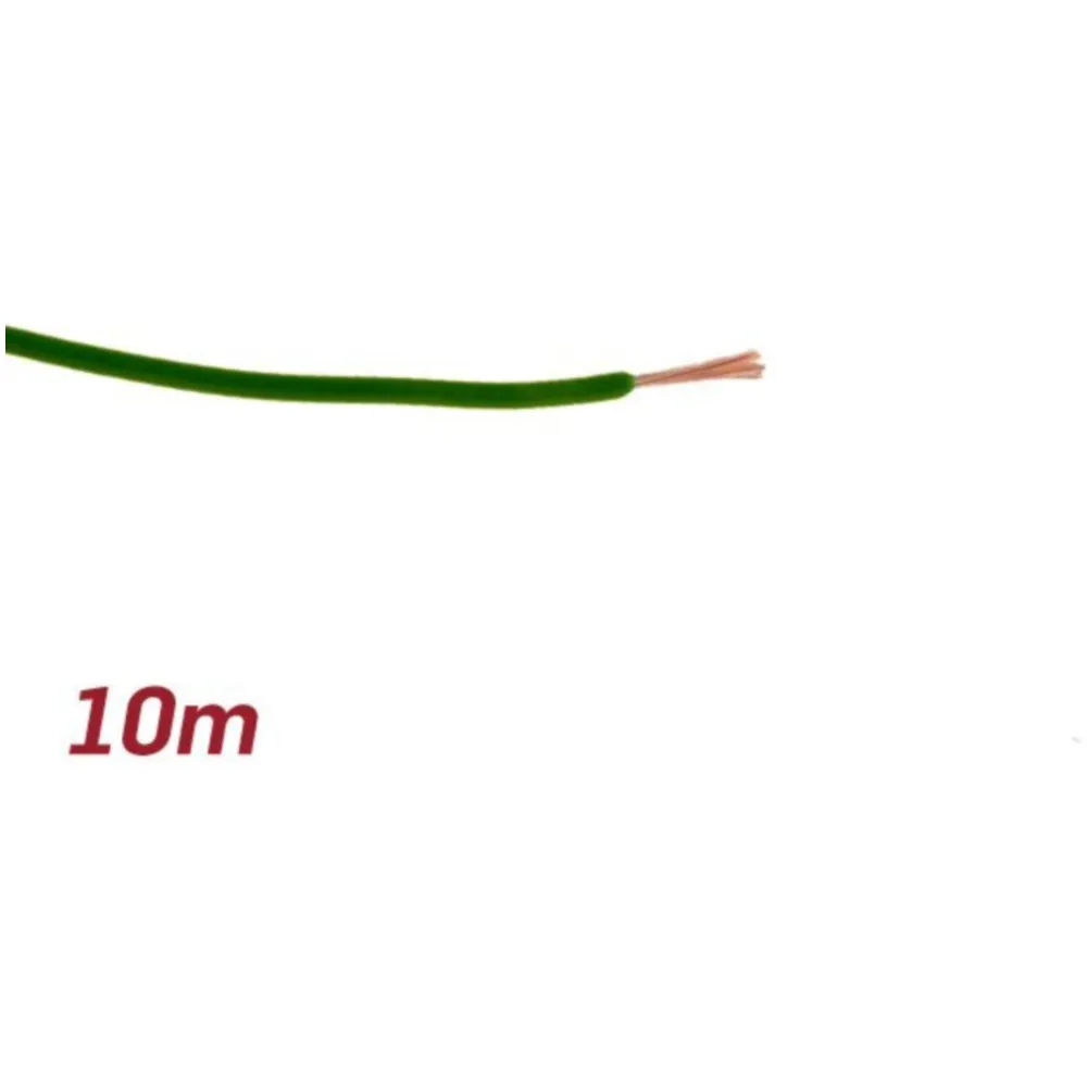 Electric wire -UNIVERSAL 0.85mm²- 10m - green 52220_1