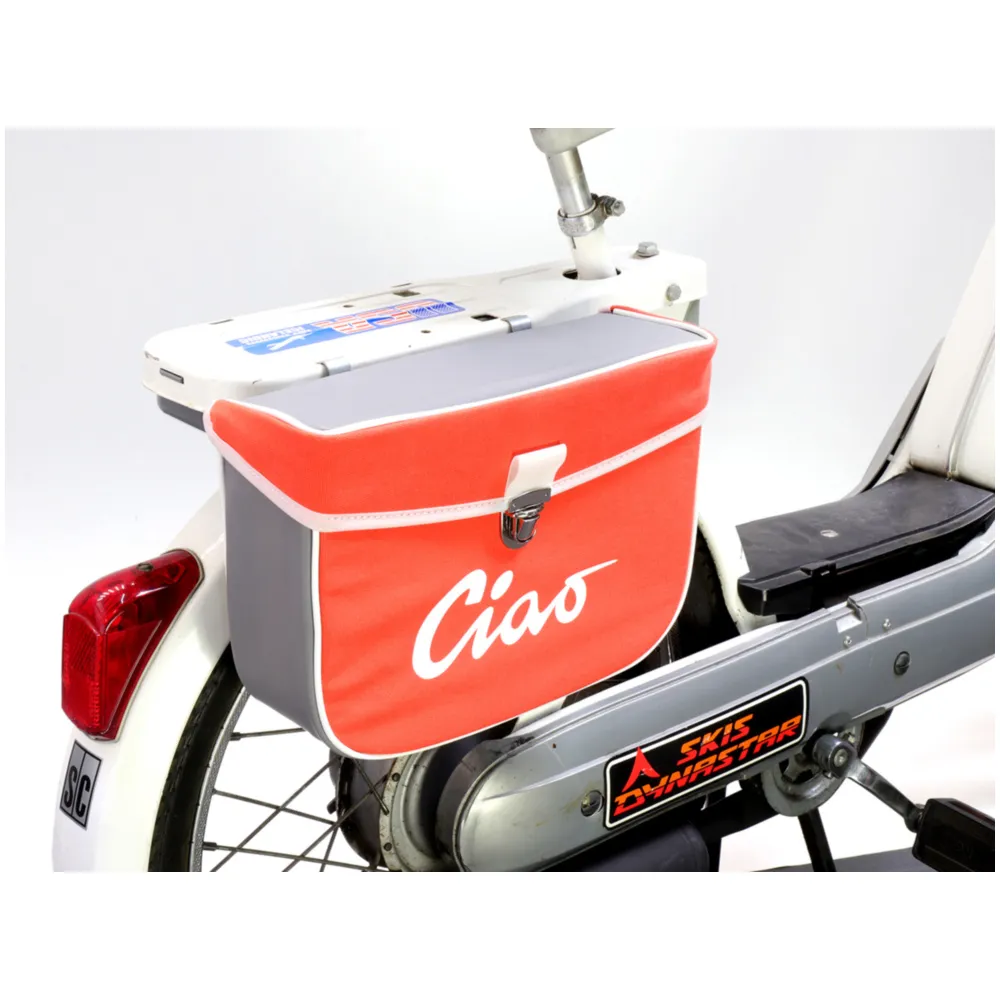 Satteltasche Moto Nostra Ciao Orange Grau 52223_2