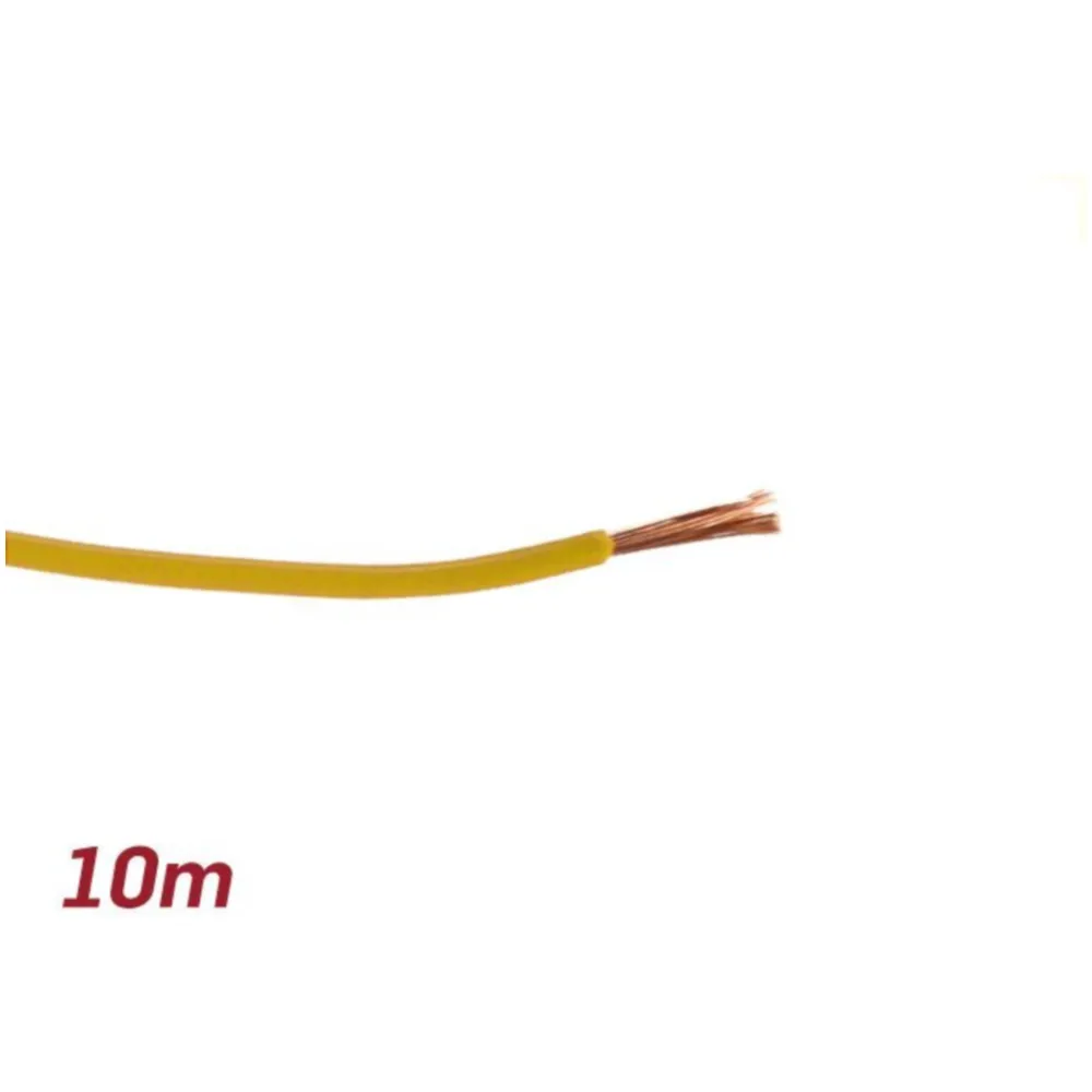 Electric wire -UNIVERSAL 2.0mm²- 10m - yellow 52234_2