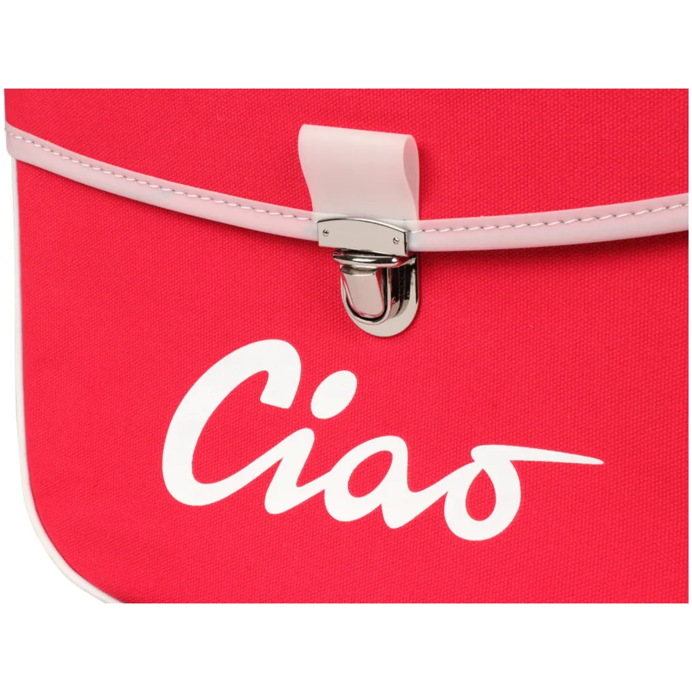 Satteltasche Moto Nostra Ciao Rot Grau 52280_2