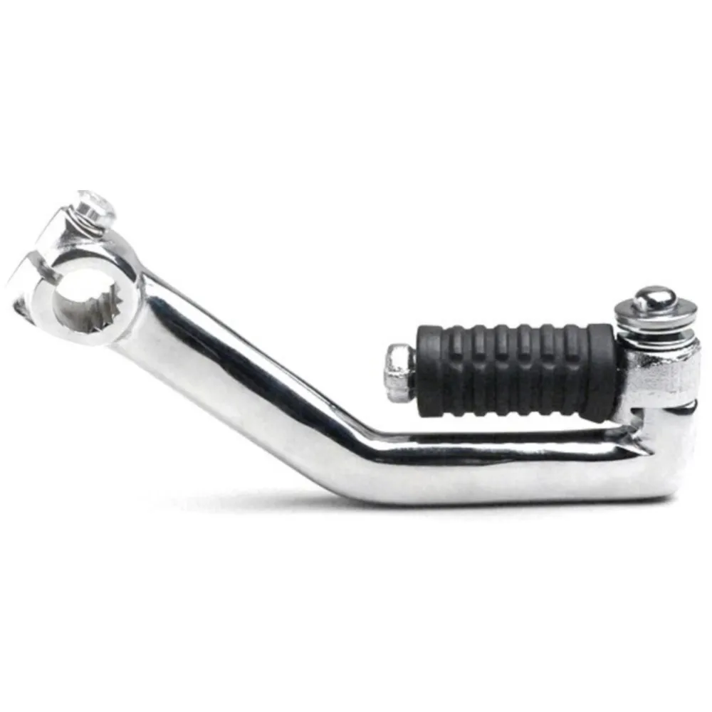 Kickstart lever -FOLDABLE- Piaggio - chrome 52329_2