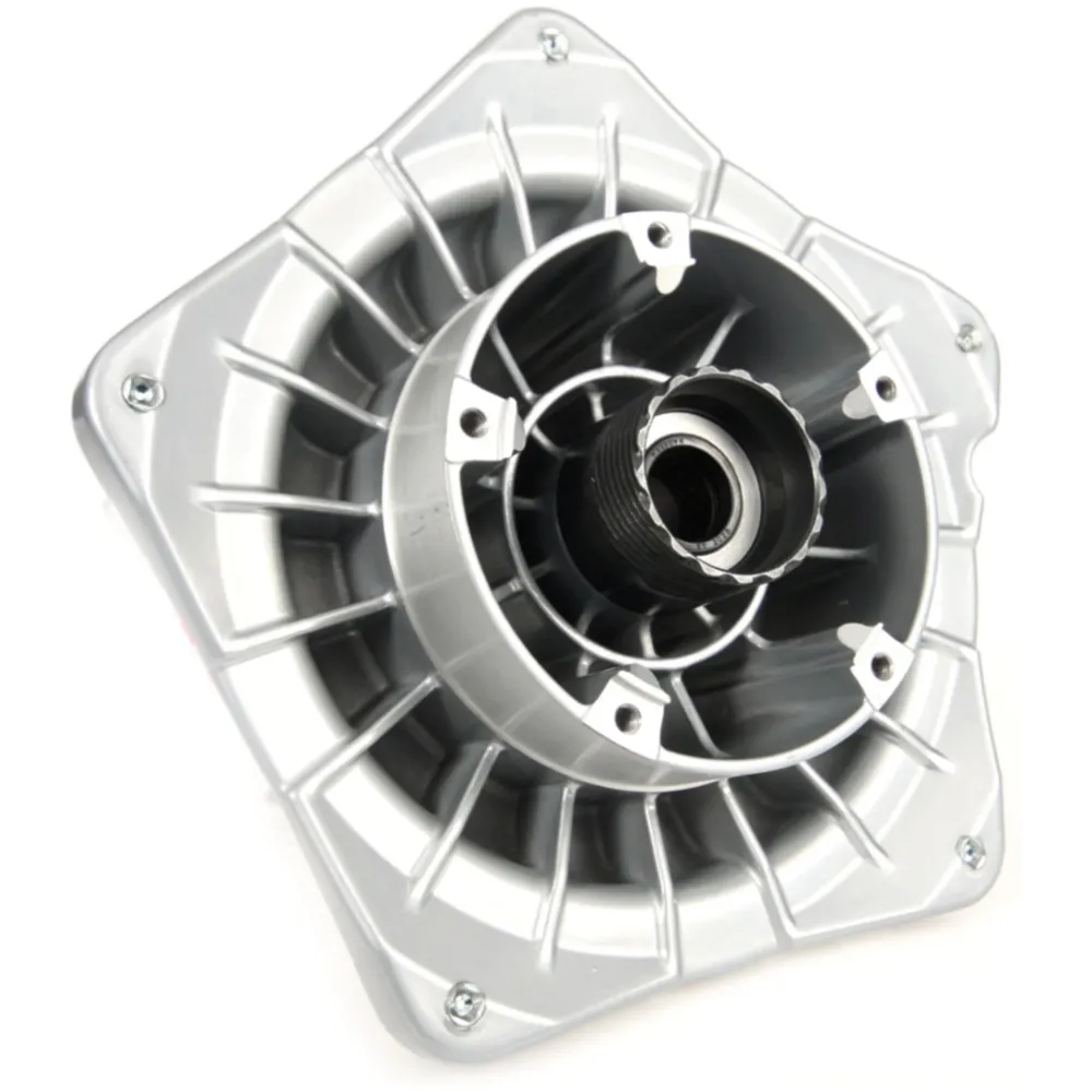 Brake drum GRIMECA NT disc brake, front, d=16 10 inch silver_1