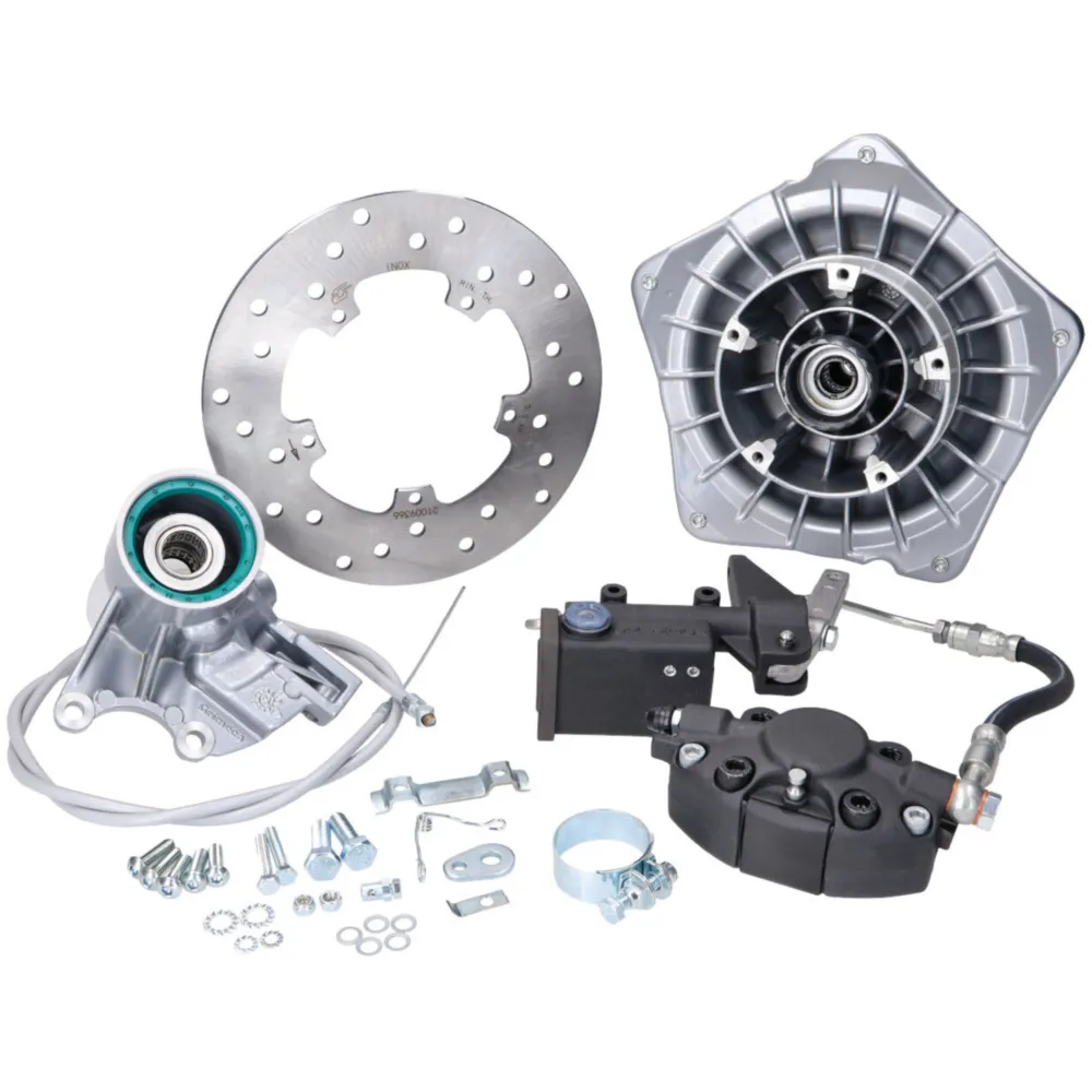 disc brake set GRIMECA Classic NT stub d=16mm silver mesh pa_1