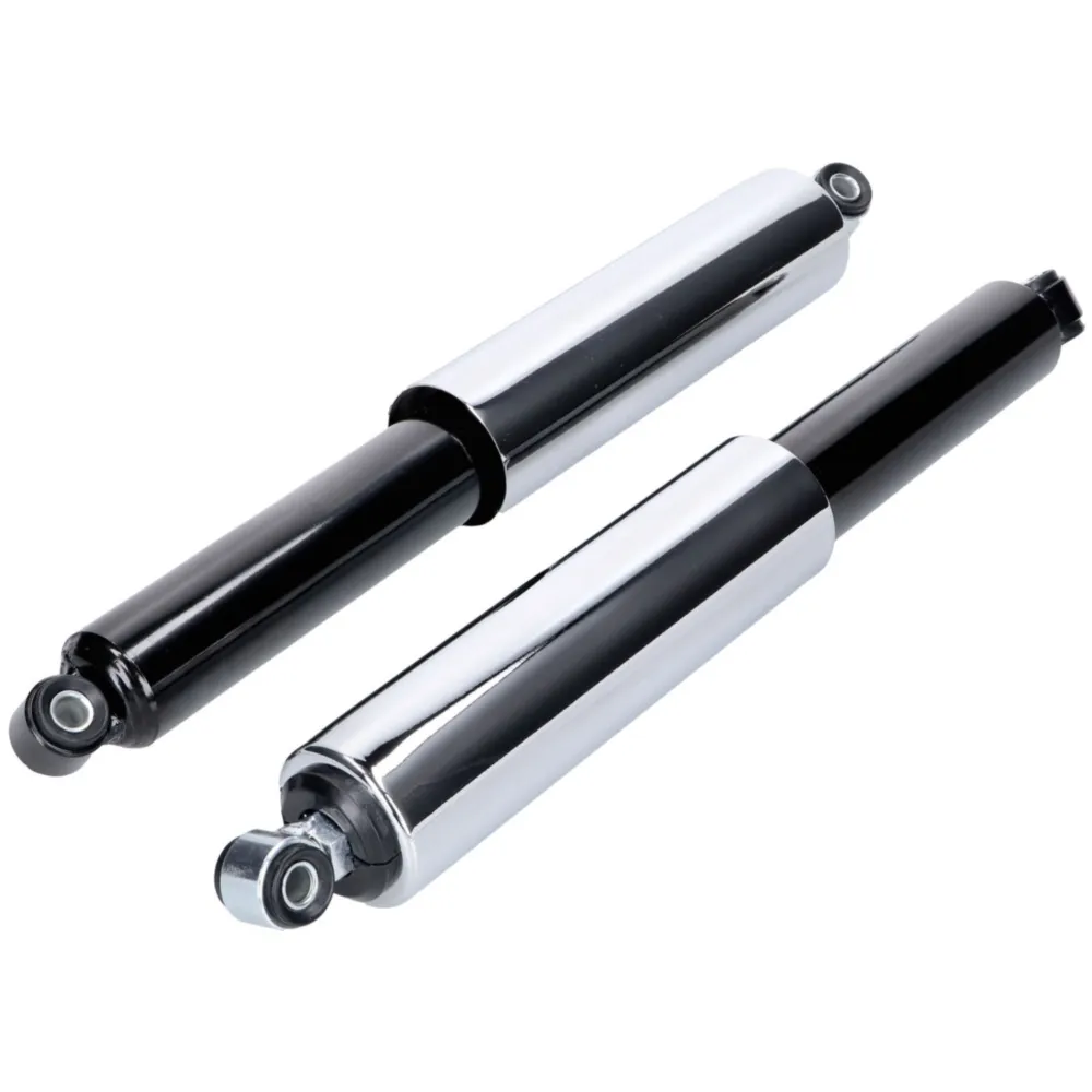Shock absorber set with chrome sleeve 345mm for Simson S50, _1