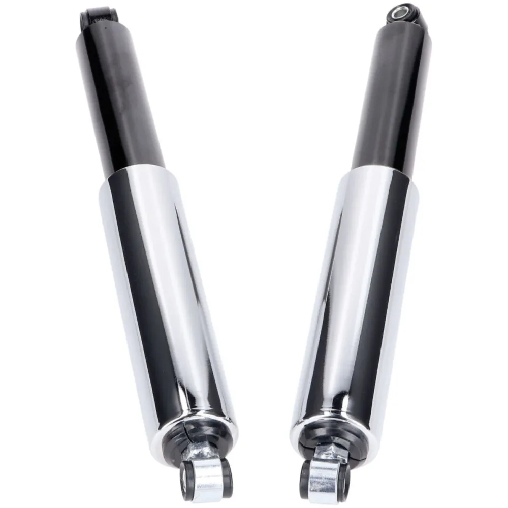 Shock absorber set with chrome sleeve 345mm for Simson S50, _3