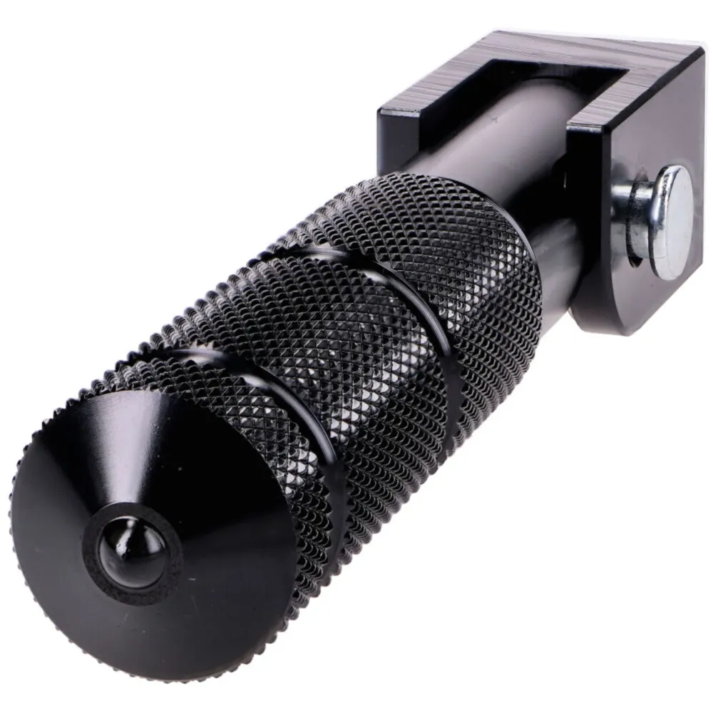 Pillion footrest set CNC black for Beta RR 50, RR 125 2021- _3