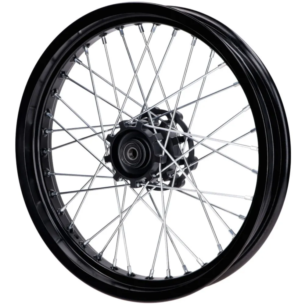 Felge vorne schwarz 2.50 x 17 für Rieju MRT 50 53935_1