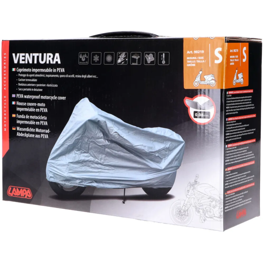 Tarpaulin Lampa gray size S - 183x89x119 54152_1