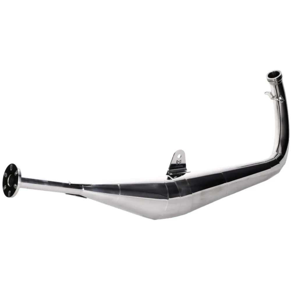 Auspuffanlage Motegra Racing für 60-110ccm poliert inkl. End_1