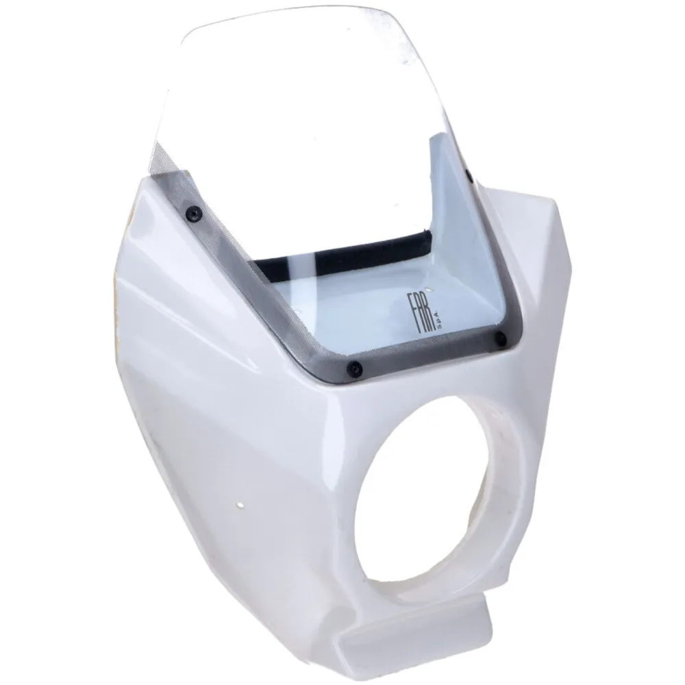 Headlight fairing white for Lambretta J125 4m, moped, mokick_2