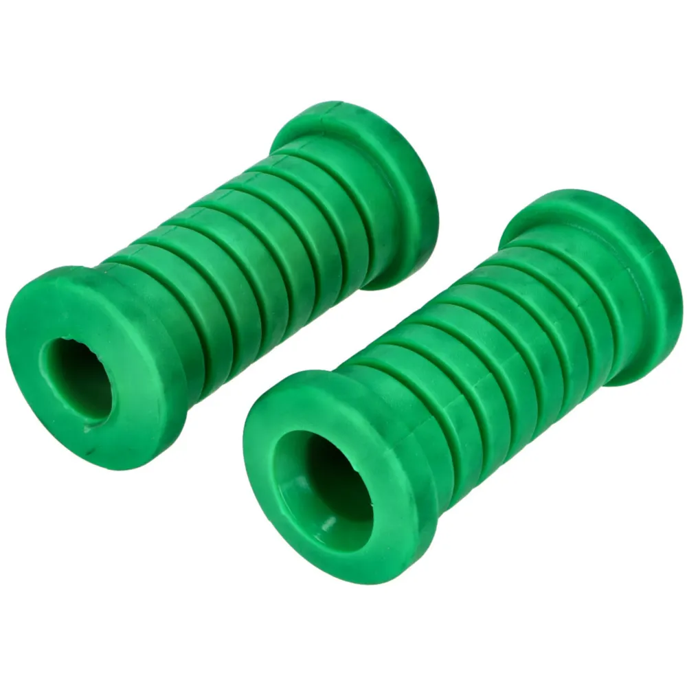 Footrest rubber set pillion D=35mm edge =43mm total=91mm gre_1