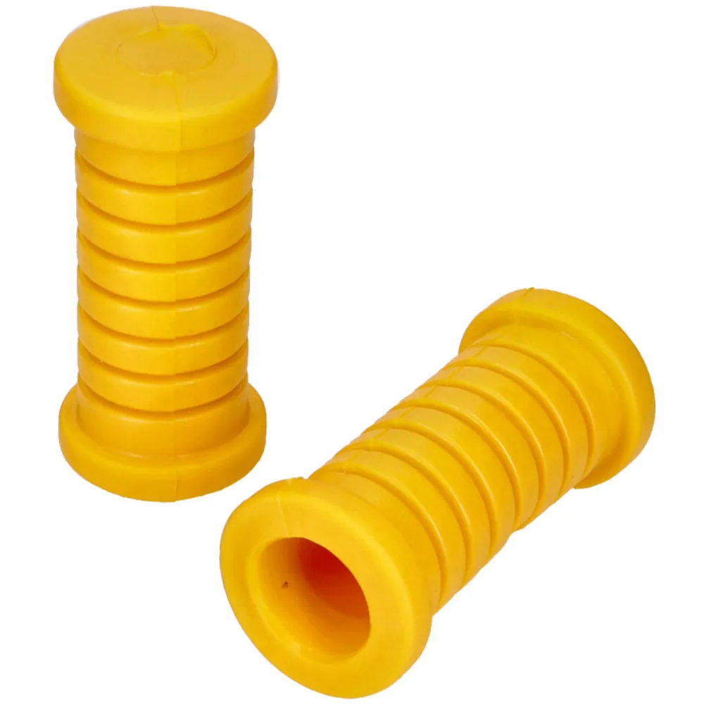 Footrest rubber set D=22mm yellow for Simson 54303_2