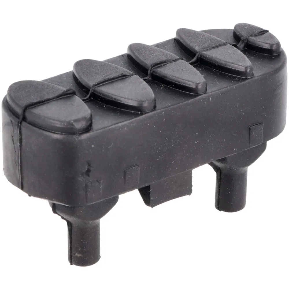Fußrastengummi rechts 2,1x6,7x4mm schwarz für Derbi Senda 54_1