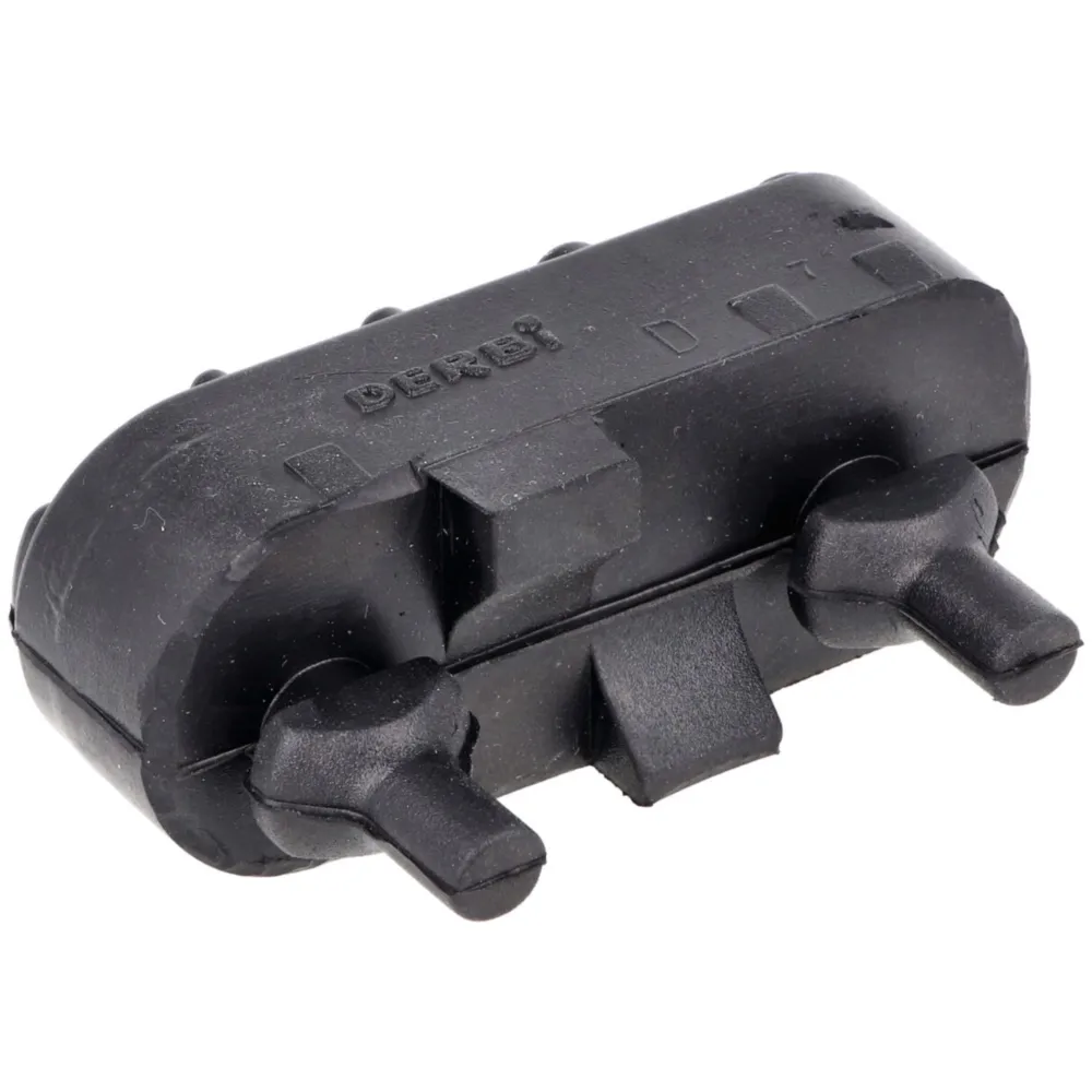 Fußrastengummi rechts 2,1x6,7x4mm schwarz für Derbi Senda 54_2
