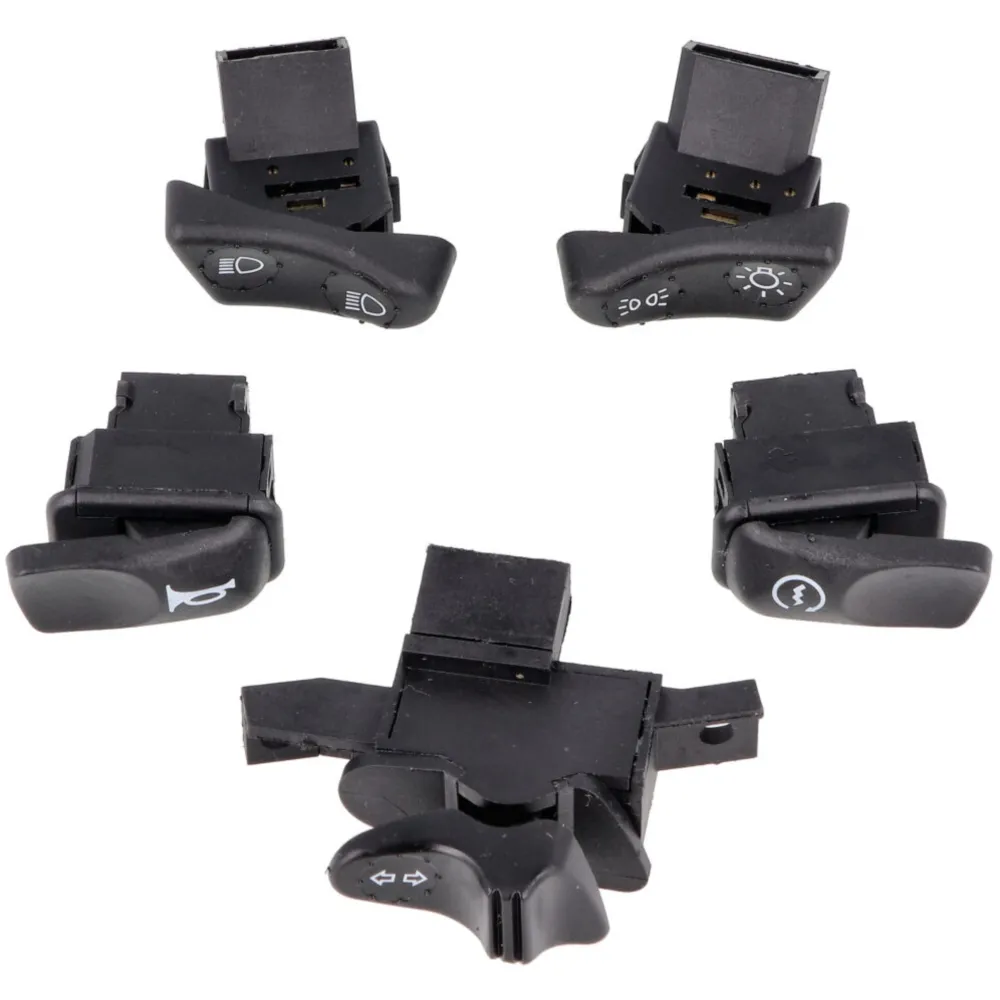 5-piece switch set for Vespa GT, GTS, S, LX, Piaggio Fly, Li_1