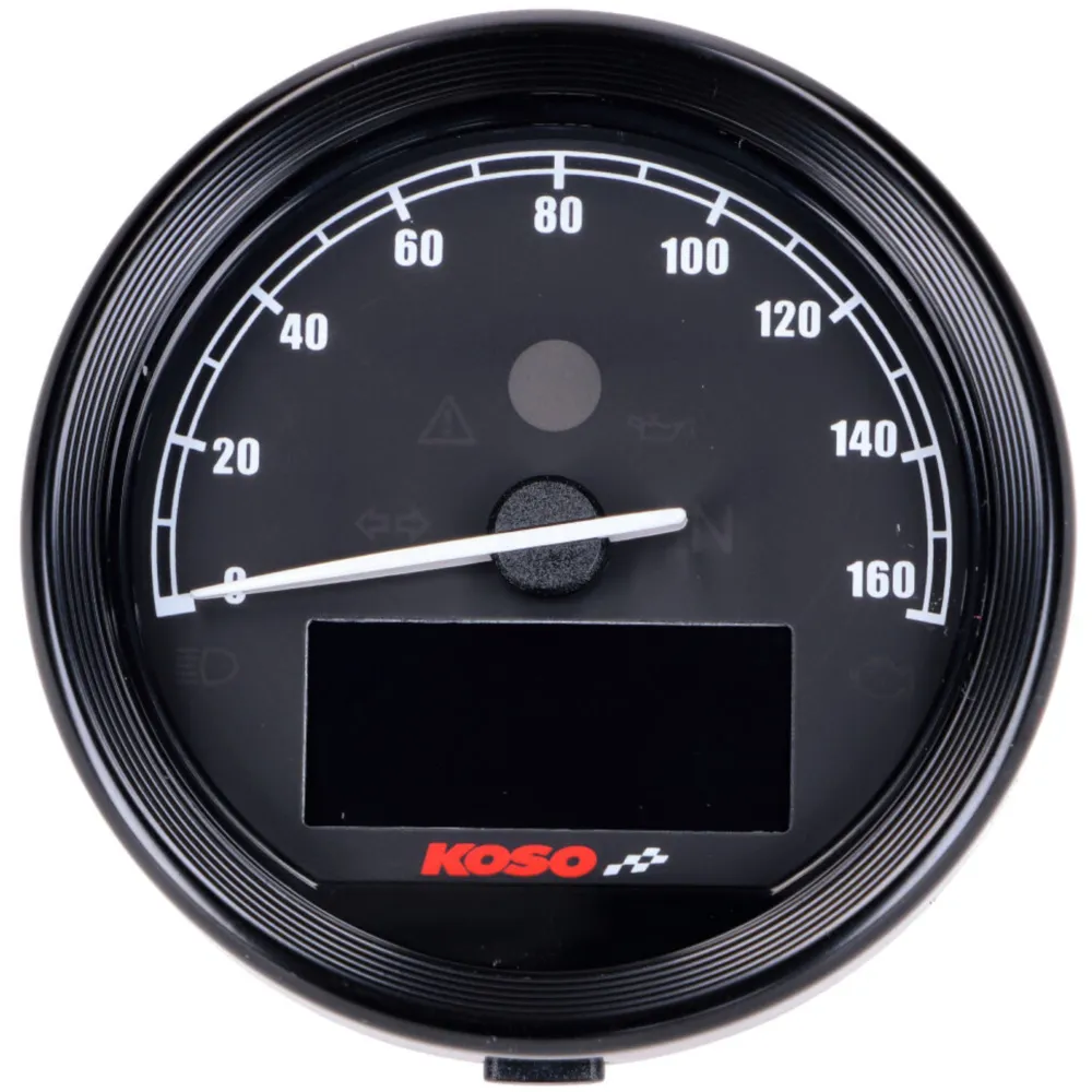 Tachometer Set Koso D=60mm TNT-05 max 160km/h mit Temperatur_2