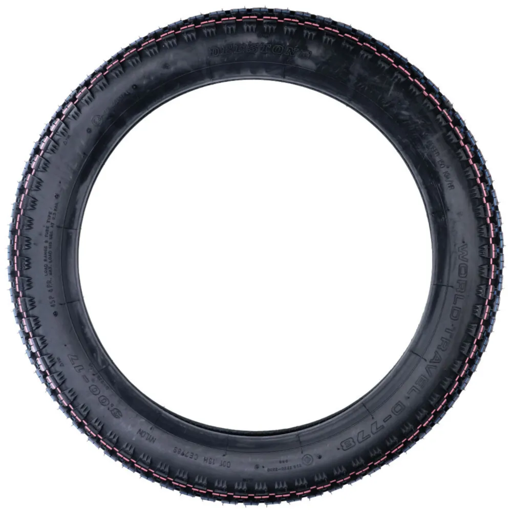 Tires Deestone D778 3.00 x 17 road 45P TT 54457_2