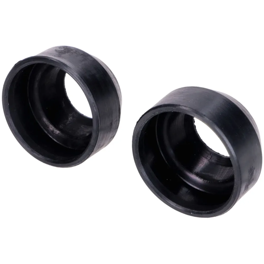 Gabelmanschetten Staubschutz schwarz 40mm/25mm für Zündapp 5_2