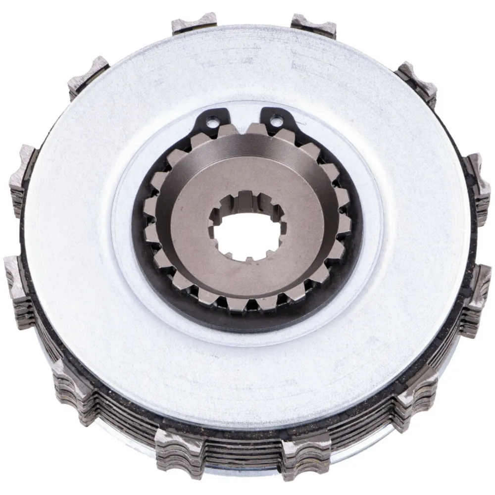 Clutch package complete 6 plates 0.6mm aluminum version EVO _2
