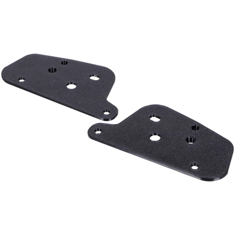 Halterplatten Set für Blinker vorn für Derbi Senda, Aprilia _1