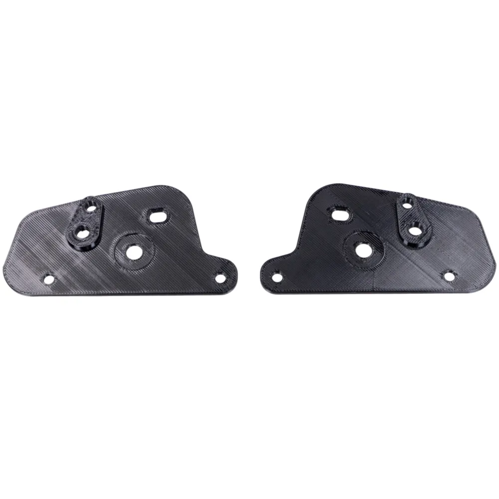 Halterplatten Set für Blinker vorn für Derbi Senda, Aprilia _2