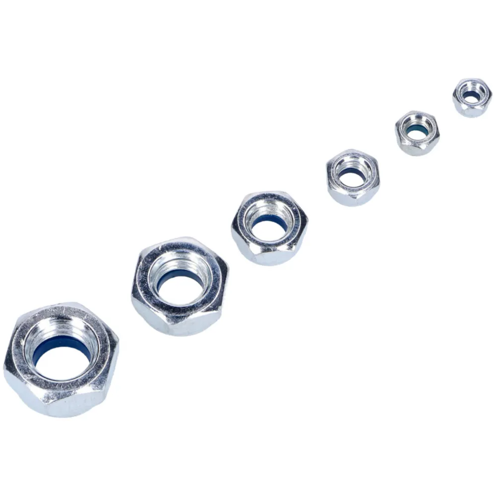 Nut assortment self-locking metric M4 - M12 53-piece 54975_1