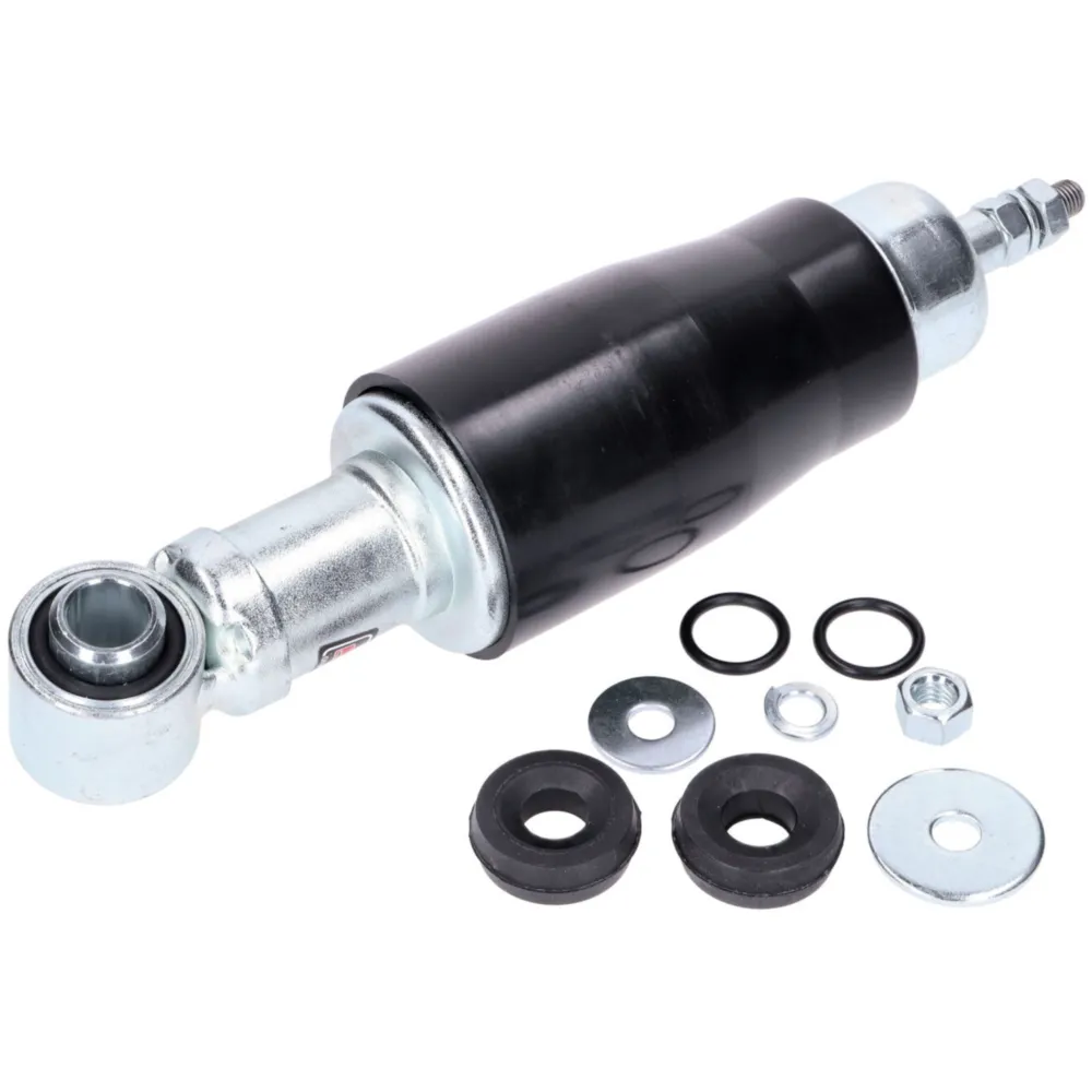 Shock absorber set front Carbone Standard 200mm silver / bla_1