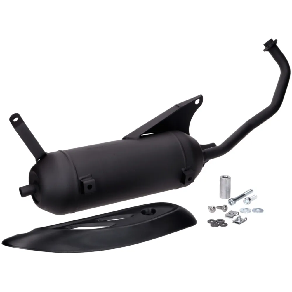 Auspuff Tecnigas Silent Pro schwarz für SYM Symphony, Peugeo_1
