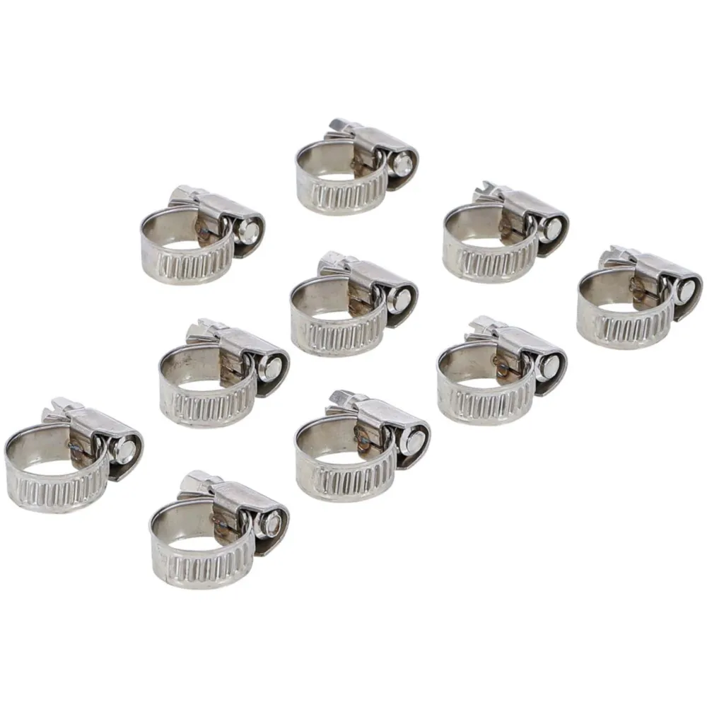 Schlauchschellen Satz rostfrei 10-16mm 10-teilig 55021_1