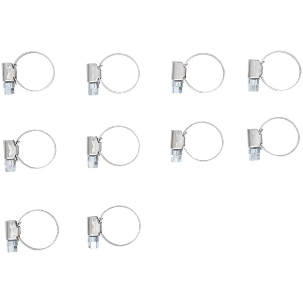 Schlauchschellen Satz rostfrei 16-25mm 10-teilig 55025_1