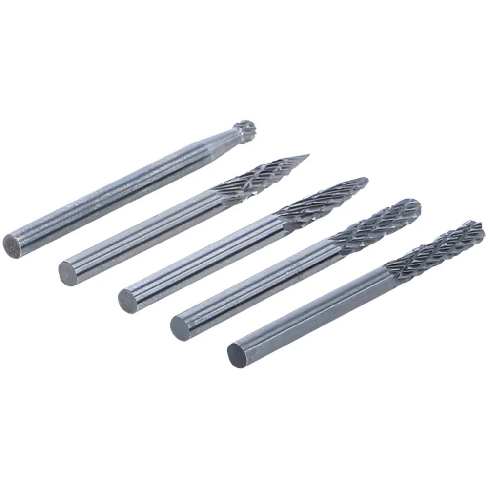 Frässtifte HSS Set 3mm 5-teilig für Rotationswerkzeug 55518_1