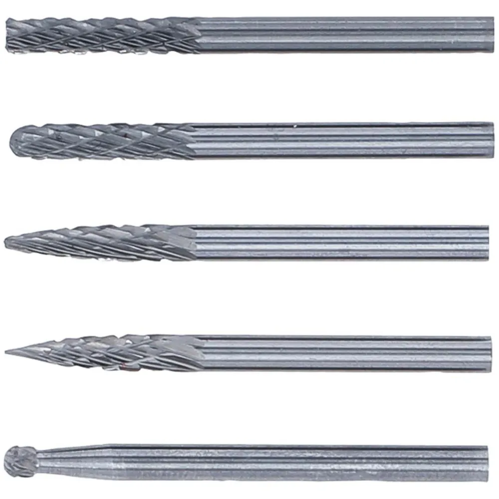 Frässtifte HSS Set 3mm 5-teilig für Rotationswerkzeug 55518_2