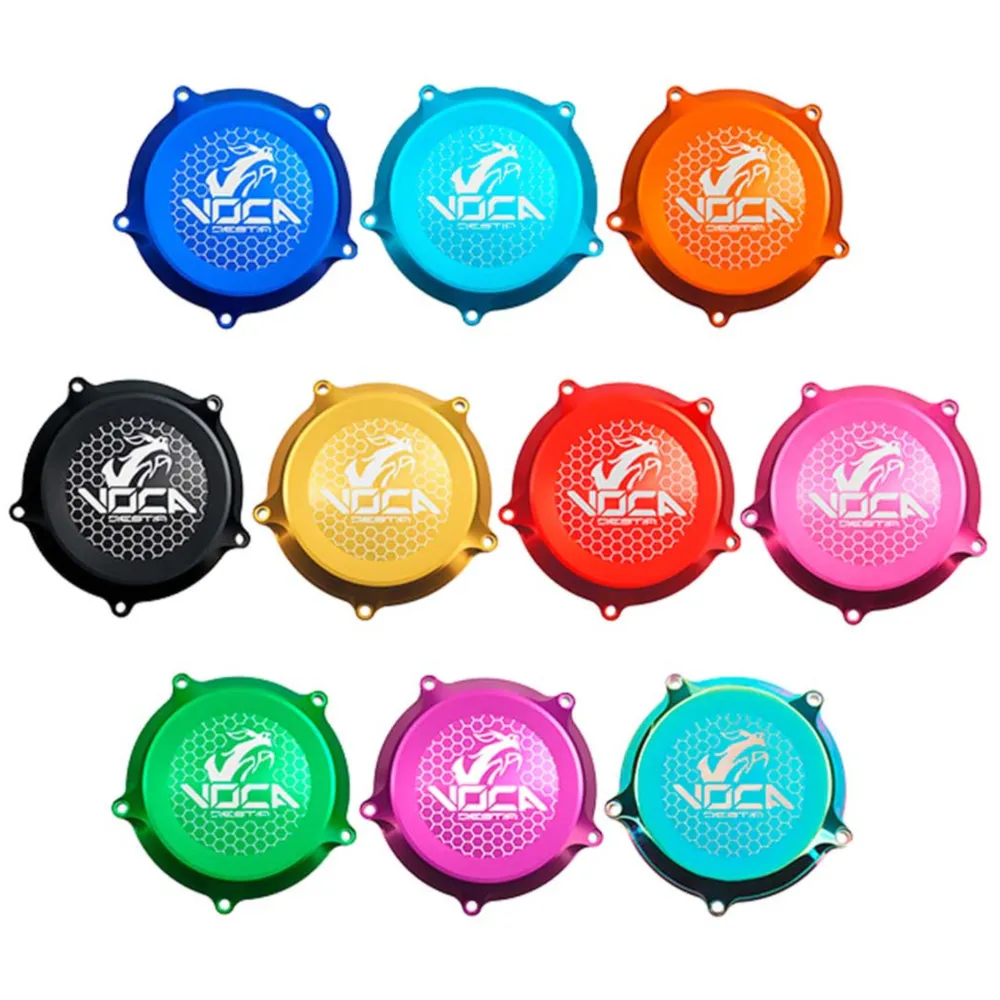 Clutch cover cover complete Voca CNC black for Minarelli AM6_1